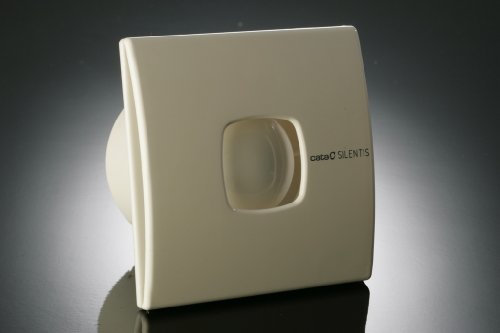 Ventilator Lüfter CATA SILENTIS 15 T Timer Nachlauf 320 m³/h, 150 mm Rückschlagklappe, Badlüfter,Wandlüfter,Einbaulüfter,leichte Reinigung, moderne Design,europäische Markenqualität seit 1947 mit Hammerpreis