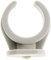 Zenitech - Set Di 15 Clip - Fissaggio Veloce e Solido Senza Tasselli - Grigio - Ø16mm
