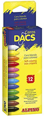 DACS DA050290 Pack 12 Wachsmalstifte