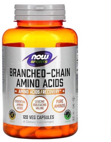 NOW Foods Branch-Chain Amino (BCAA) 800mg, 120 Capsules