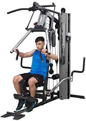 Body-Solid G-6B Kraftstation | Ganzkörpertrainer | inklusive 95kg-Steckgewichtsblock | Home-Gym | Fitnessstation | Multi-Gym | Power-Tower für zuhause