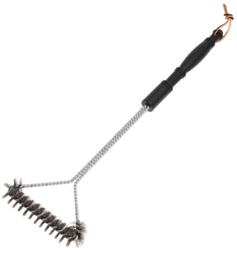 Weber 6424 Dreiseitige Grillbürste, 53 cm