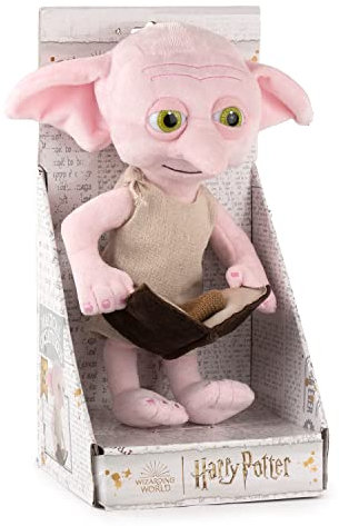 Play by Play Harry Potter - Dobby Kuscheltier mit Tom Riddle Tagebuch 27cm Sammleredition - Super Soft Qualität
