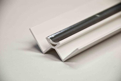 5mm WALL AND CEILNG PANELS INTERNAL CORNER TRIM IN SILVER. USED WITH WATERPROOF BATHROOM WALL PANELS FOR SHOWER ROOMS AND BATHROOMS