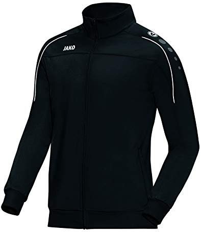 JAKO Classico Polyesterjacke schwarzweiss, L Herren