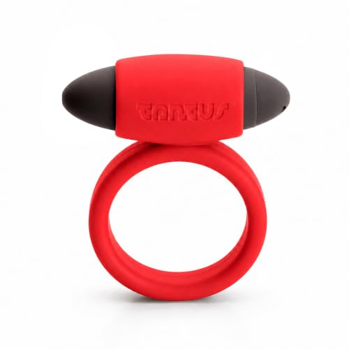 Tantus Super Soft Silicone Vibrating C-Ring Waterproof Bullet Couples Toy