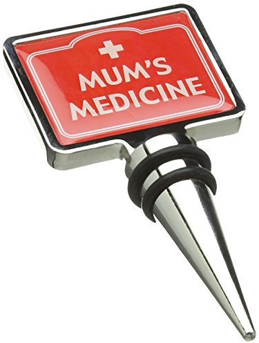 Boxer Gifts Mum’s Medicine Novelty Wine Bottle Stopper - Funny Wine Gifts For Mum On Mother’s Day Christmas & Birthday From Daughter or Son