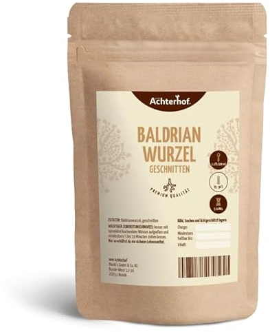 500g Baldrian Tee- Baldrianwurzel geschnitten - Natürlich vom Achterhof