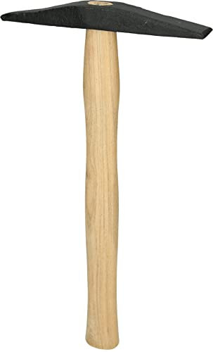 Marteau à piquer les soudures 300g - panne horizontale - manche frêne