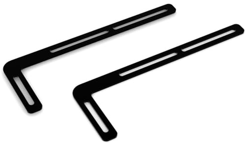Vogel's Support de Barre de Son Universel Sound 1250 pour Montage sous Un téléviseur, Convient aux Barres de Son jusqu'à 12 kg, Noir