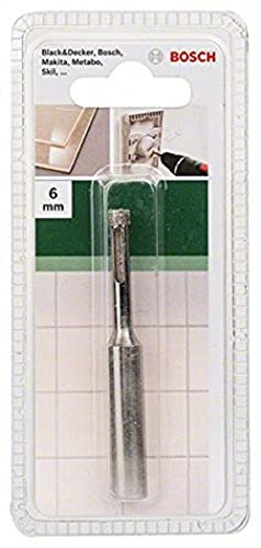 Bosch Home and Garden 2609256C97 - Punta diamantata in ceramica: a umido: 6 mm: fai da te
