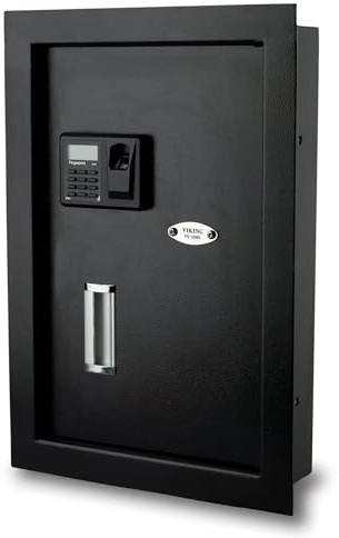 Viking Security Safe VS-52BL Biometric Fingerprint Hidden Wall Safe