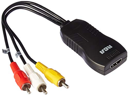 RCA RCA Composite Adapter, Black 7.60 x 4.90 x 1.00