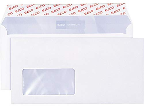 Elco 74534.12 Office Briefumschlag, C5 6 DL, 80 g, weiß