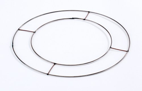 Oasis ® Drahtkränze, flach, Kupferrahmen, für Weihnachten / Beerdigung, 20er-Pack, braun, 8 20cm