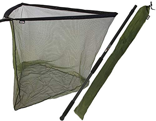 42 CARP FISHING LANDING NET WITH 2M HANDLE + STINK BAG