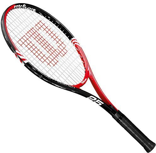 Wilson Roger Federer Pre besaitet Racket, Mehrfarbig, Größe: 25