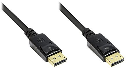 Good Connections Câble de Connexion Mini écran Noir DisplayPort - doré 5 m Noir