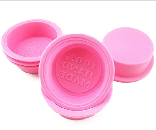 Yueton 6pcs Mini Cute 100% Handmade Silicone DIY Soap Mold Craft Art Making Mould (Round) by Blovess