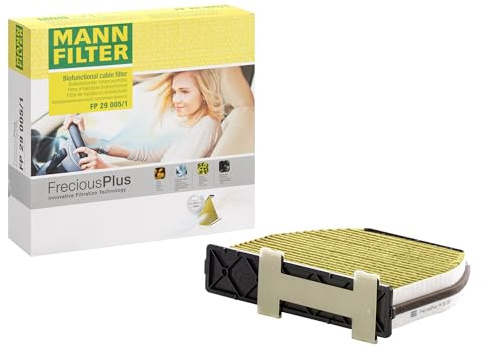 MANN-FILTER, FP 29 005/1 Innenraumfilter, Premium-biofunktional | Für PKW, Staub- und Pollenfiltration, Reduzierung von Gerüchen und Gasen, Echte OE-Technologie