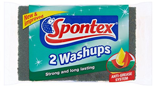 Spontex Washups - Estropajos de Esponja para Uso General (2 Unidades)