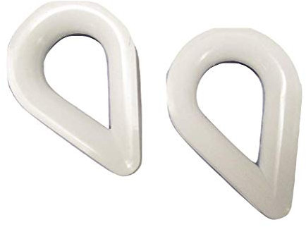 Plastic Nylon Rope Thimbles 8MM X2 (Soft Slicing Loop Anchor Line Mooring)