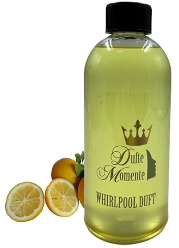 Dufte Momente | Whirlpool Duft 500ml | Citrus | mit naturreinen und natürlichen ätherischen Ölen | kein Schaum | vegan und ohne Tierversuche