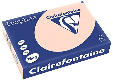 Clairefontaine Trophée Rame de Papier 250 Feuilles A4 21 x 29,7 cm Saumon