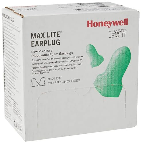 Howard Leight by Honeywell 3301120 Max Lite Ohrstöpsel, Einweg