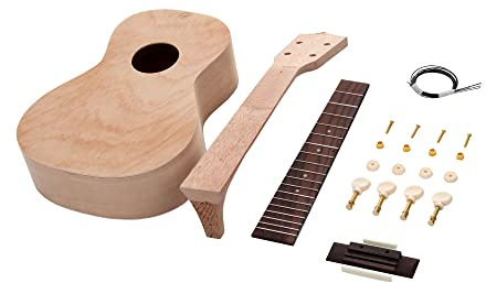 Classic Cantabile UC-240 Konzert Ukulele Bausatz (Do-it-Yourself, DIY, Lindenholz, Uke selbst bauen)