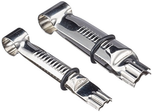 Silikomart 73.427.99.0001 Wonder Crimper Pince à Pâte 27 pour Décoration de Gâteaux Regular Close Cloud Acier Inox