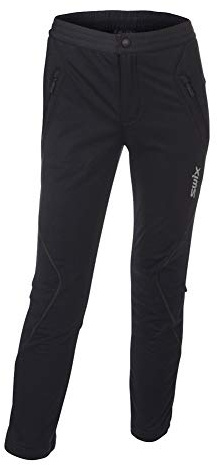 Swix Boys' Juniors Lillehammer Insulated Windproof Water-Resistant Breathable Stretchy Active Pants, Black, 140/10Yrs