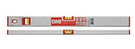 BMI 690120E Eurostar Alu-niveau à bulle, Argent/rouge, 120 cm