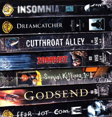 Insomnia , Dreamcatcher , Cutthroat Alley , Zombiez , Serial Killing 101 , Godsend , Fear Dot Com : Horror Box Set