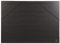 Clairefontaine 44500C Zeichenmappe Kraft Verge mit Gummizug rücken 30 mm, innen: 50 x 70 cm, außen: 52 x 72 cm, schwarz