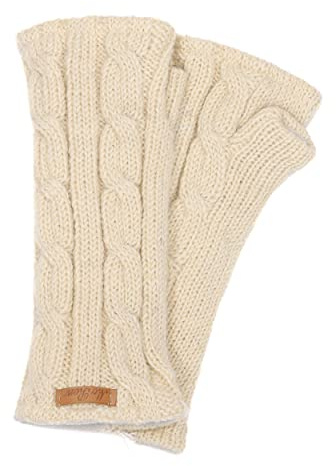 McRon Damen Gestrickte Pulswärmer Modell Emily