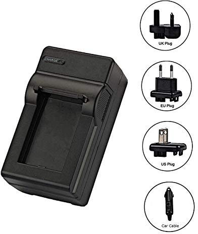 Battery Charger for Sony Camcorders - Compatible with NP-FM30, NP-FM50, NP-FM51, NP-QM50, NP-QM51, NP-FM70, NP-FM71, NP-QM70, NP-QM71, NP-FM90, NP-FM91, NP-QM90, NP-QM91 batteries for Sony DCR-PC Series Camcorders model DCR-PC9, DCR-PC9E, DCR-PC100, DCR-PC101, DCR-PC101E, DCR-PC101K, DCR-PC103, DCR-PC104E, DCR-PC105, DCR-PC105E, DCR-PC105K, DCR-PC110, DCR-PC110E, DCR-PC115, DCR-PC115E, DCR-PC120, DCR-PC120BT, DCR-PC120E, DCR-PC300K, DCR-PC330 - AAA Products