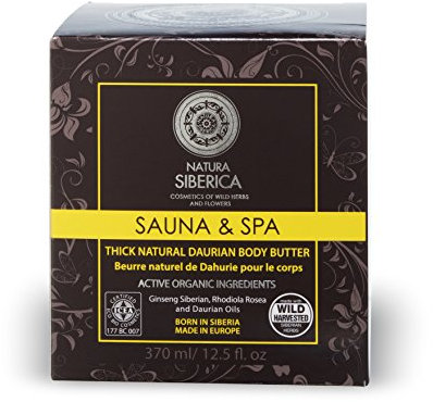 Natura Siberica Thick Natural Daurian Body Butter, 370ml