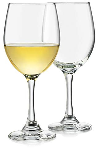 Libbey Classic White Wine Glasses, 14-ounce, Set of 4