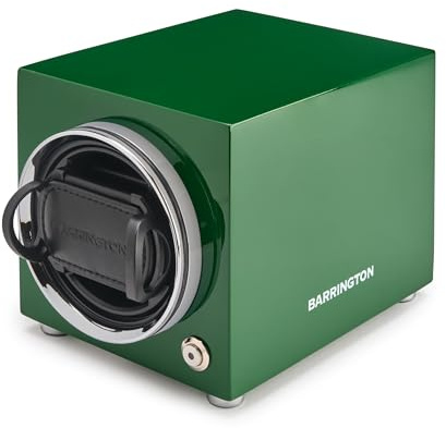 BARRINGTON Automatischer Uhrenbeweger Box | Einzeluhrenbeweger | leiser japanischer Motor | verstellbar TPD 650-1950