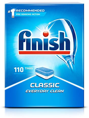 Finish Classic compresse per lavastoviglie – confezione da 110 compresse