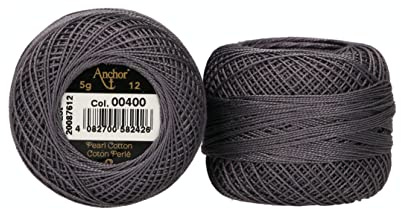 Ankare pärlgarn, tjocklek: 12, förpackning: 5G, löplängd: 56M 400 broderitrådar