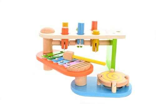 EverEarth Xylophon und Klopfbank EE33896 für Kinder ab 18 Monaten