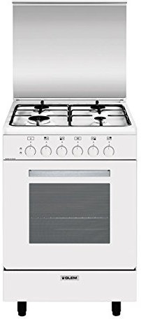 Glem A554MX6 Libera installazione Gas A Bianco cucina