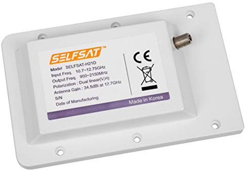 Selfsat LDU1 Single Ersatz LNB für H21 Serie weiß