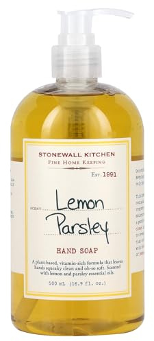 Stonewall Kitchen Lemon Parsley Hand Soap, 16.9 Ounce