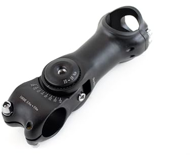 CONTEC Vorbau 'Tarantula' 1 1/8', verstellbar -30° / +40° SB-verpackt, Ahead, Alu 6061, teilbar, Kalt geschmiedet, Edelstahlschrauben, 4 Schraubenklemmung, 31,8 x 110 mm, Schwarz