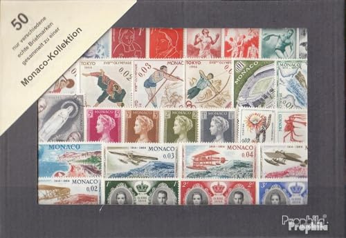 Mónaco 50 varios sellos (sellos para los coleccionistas)