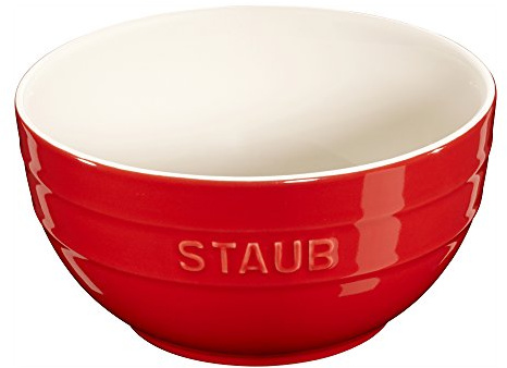 Staub Ceramic 6.5 Large Bowl - 1.3-qt (Cherry)