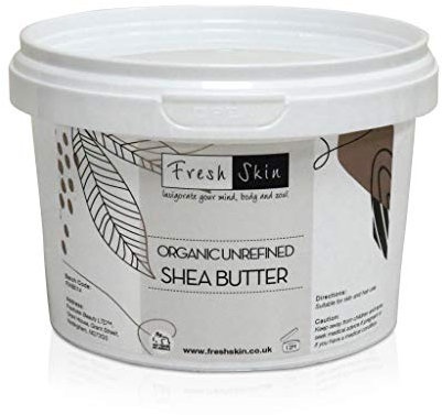Freshskin Beauty LTD | 500g Shea Butter Certified Organic - Unrefined, Cold Pressed, 100% Pure, Raw & Natural
